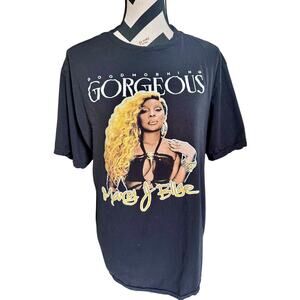 Org Mary J Blige Good Morning Gorgeous Vintage Concert Unisex T-shirit Sz XL